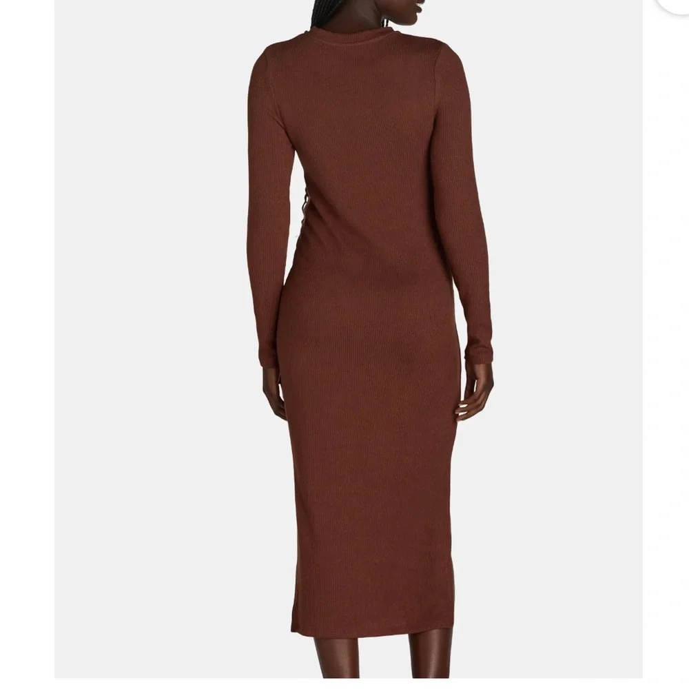 Women’s Ribbed Maternity Dress  M