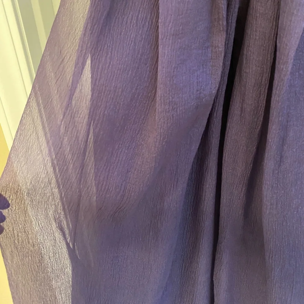 Vera wang prom dress in amethyst.