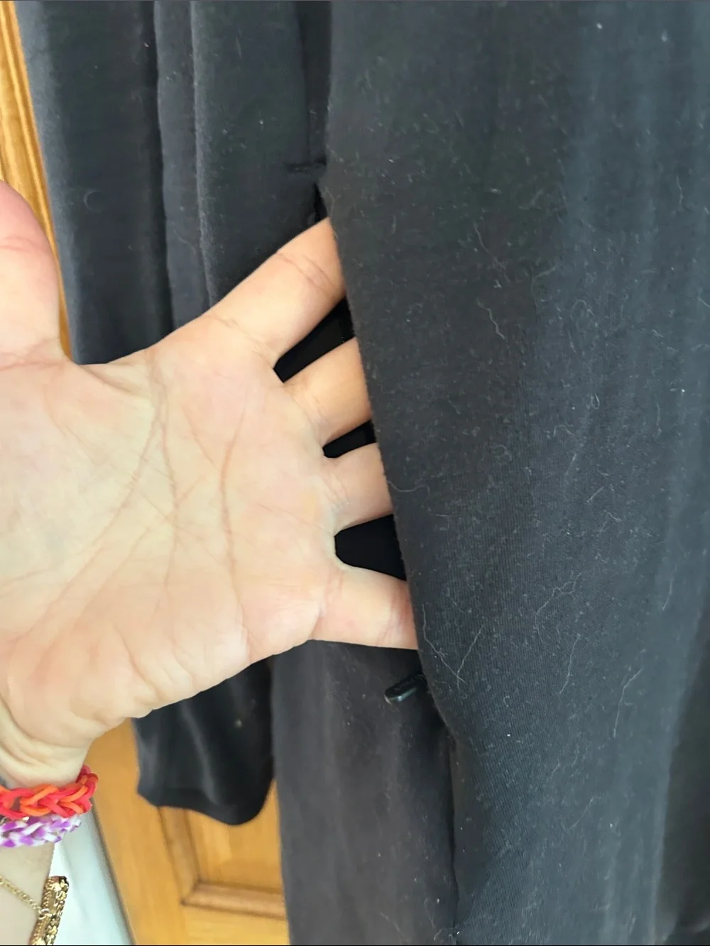 Athleta Black Long Sleeve Shift Tunic Dress
