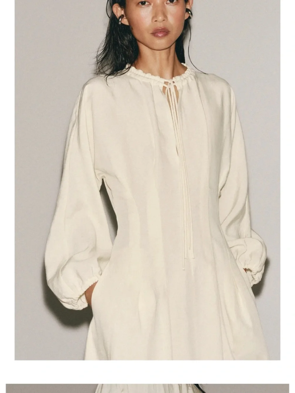 NWT Zara butter yellow dress