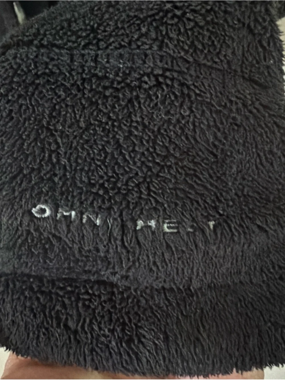 Colombia Black Omni Heat Polar Fleece Women’s Jacket Full Zip Pockets Size XL