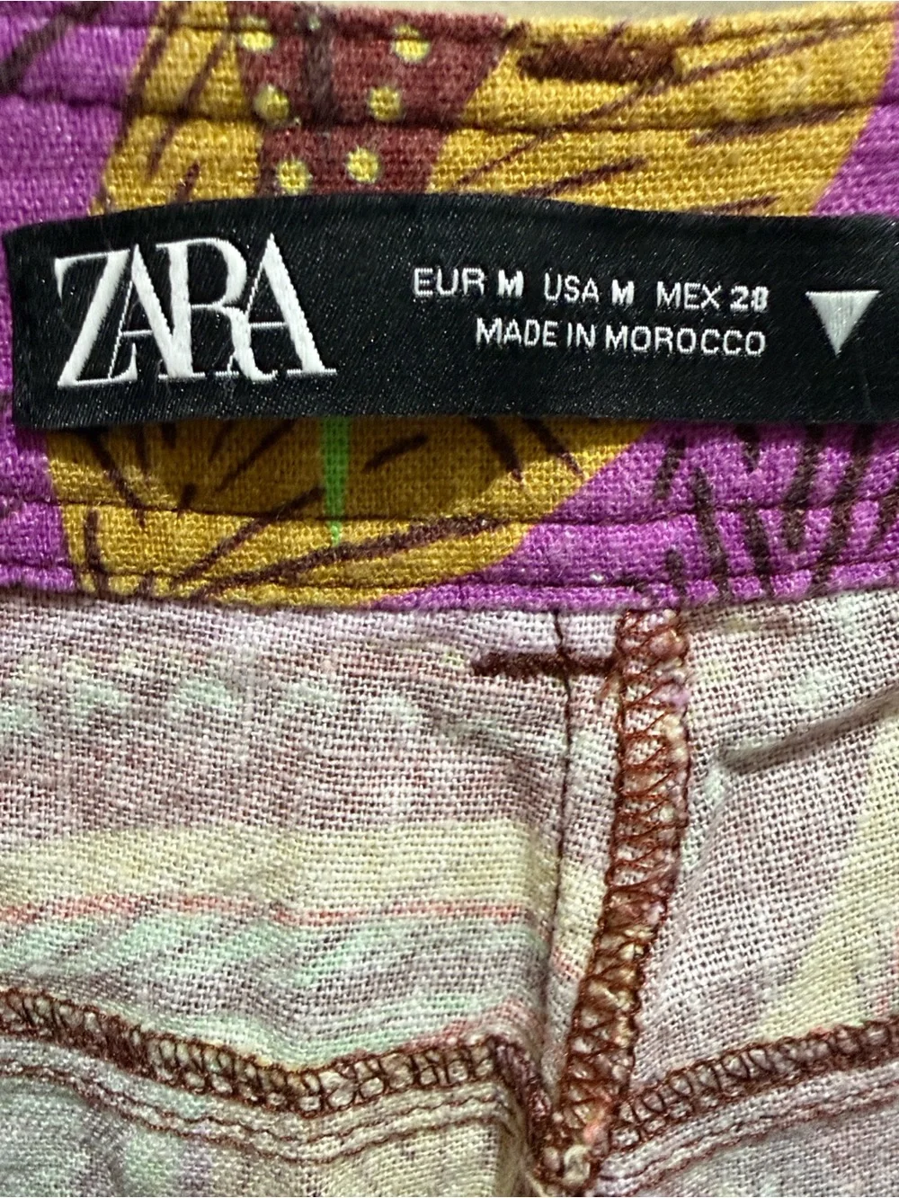 Zara piece vibrant