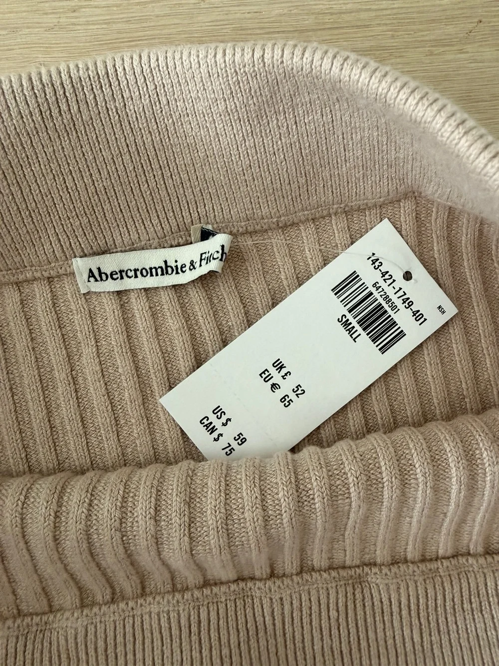 Abercrombie & Fitch knit ribbed