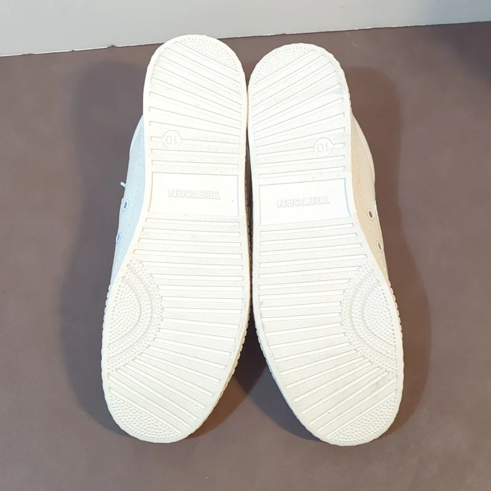 Tretorn Canvas Women's Tennis Shoes Size 10W Comfort Insole System White Green
