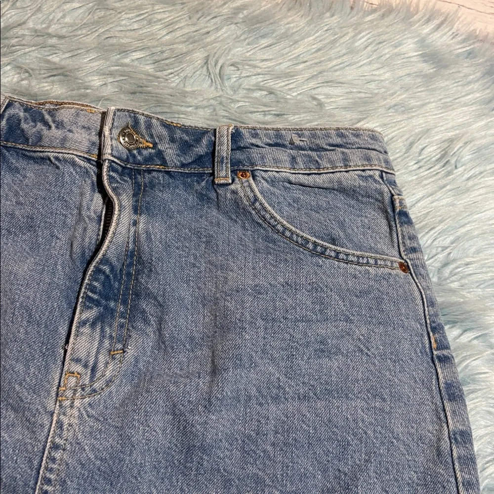 Topshop blue denim