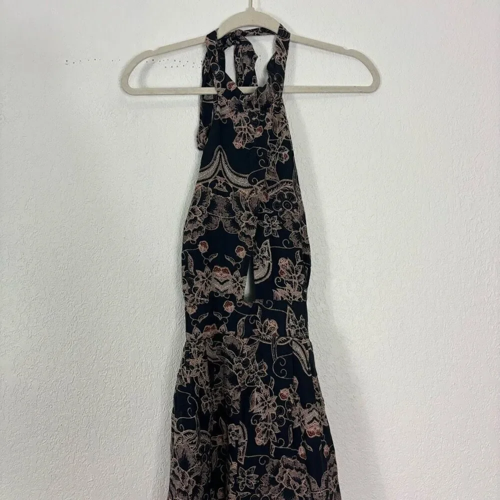 Free People tie black back