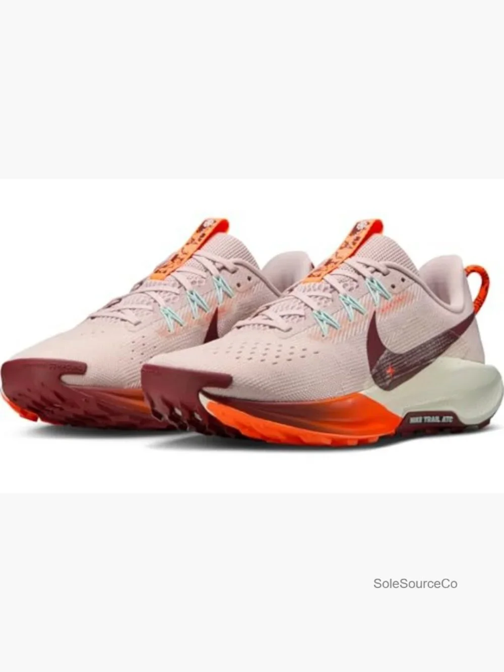 Women's Trail Running Sneakers with Cushioning Lace-Up