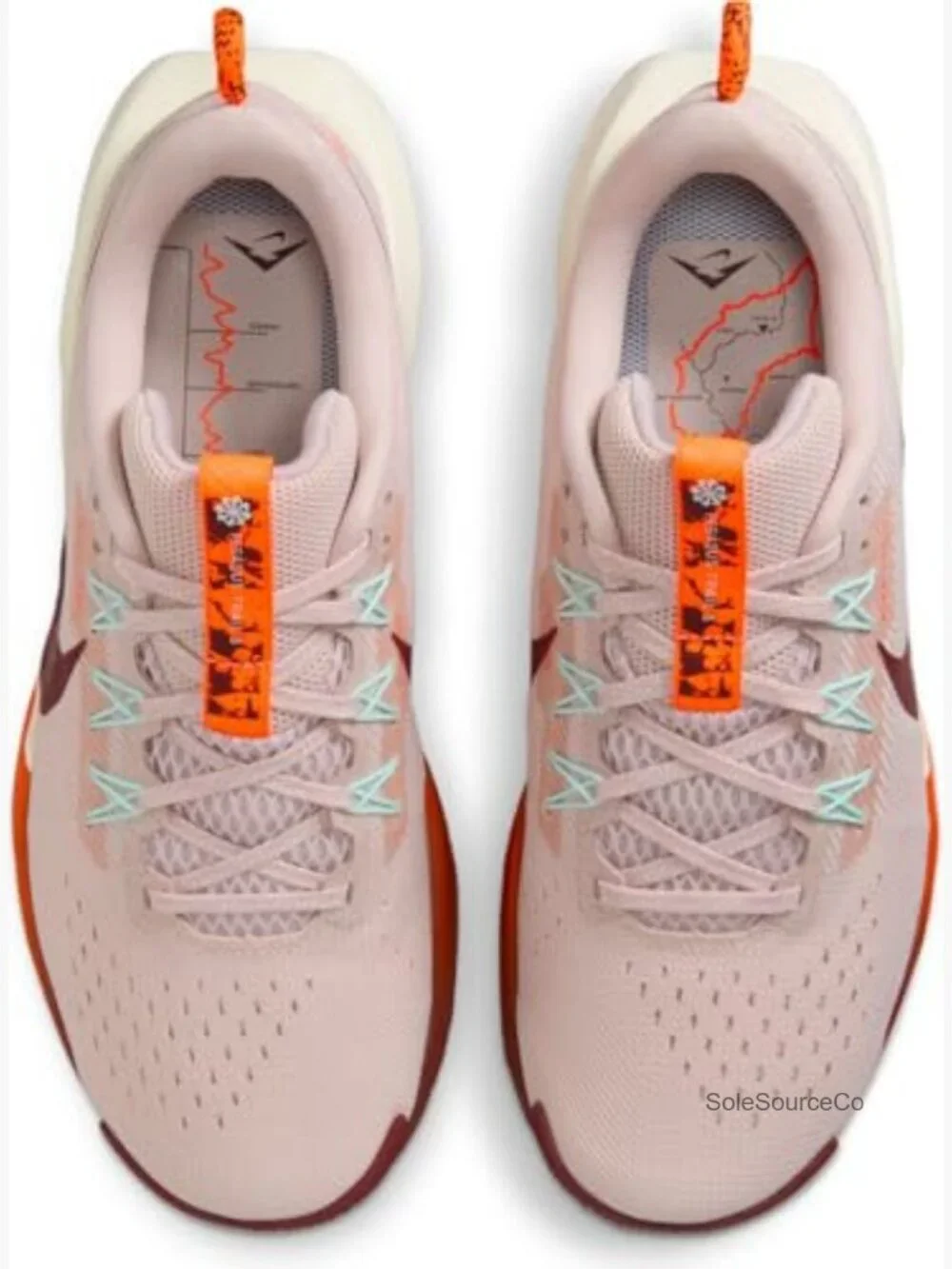 Women's Trail Running Sneakers with Cushioning Lace-Up