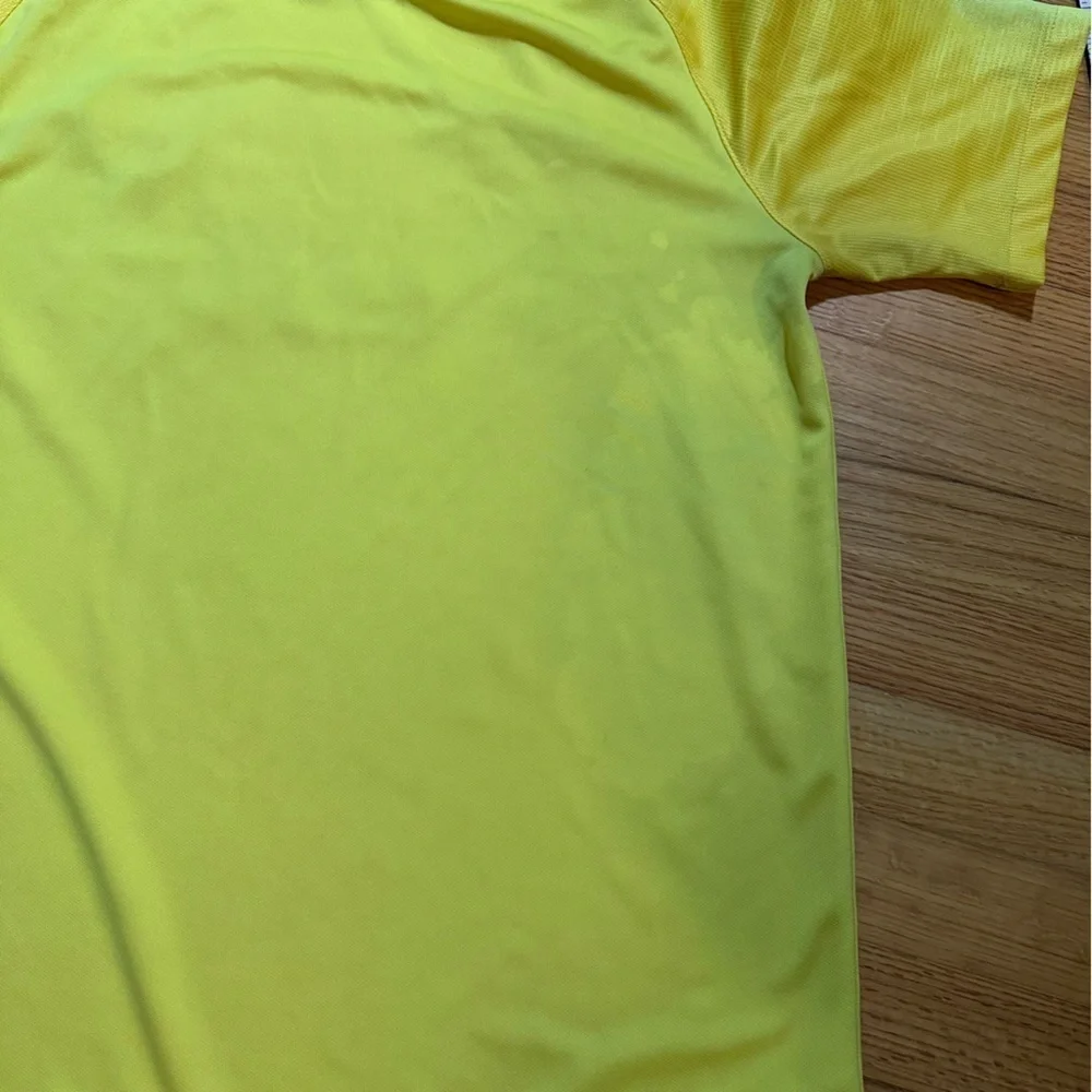 CHELSEA  FOOTBALL SHIRT SOCCER JERSEY NIKE YELLOW sz L MEN(f6