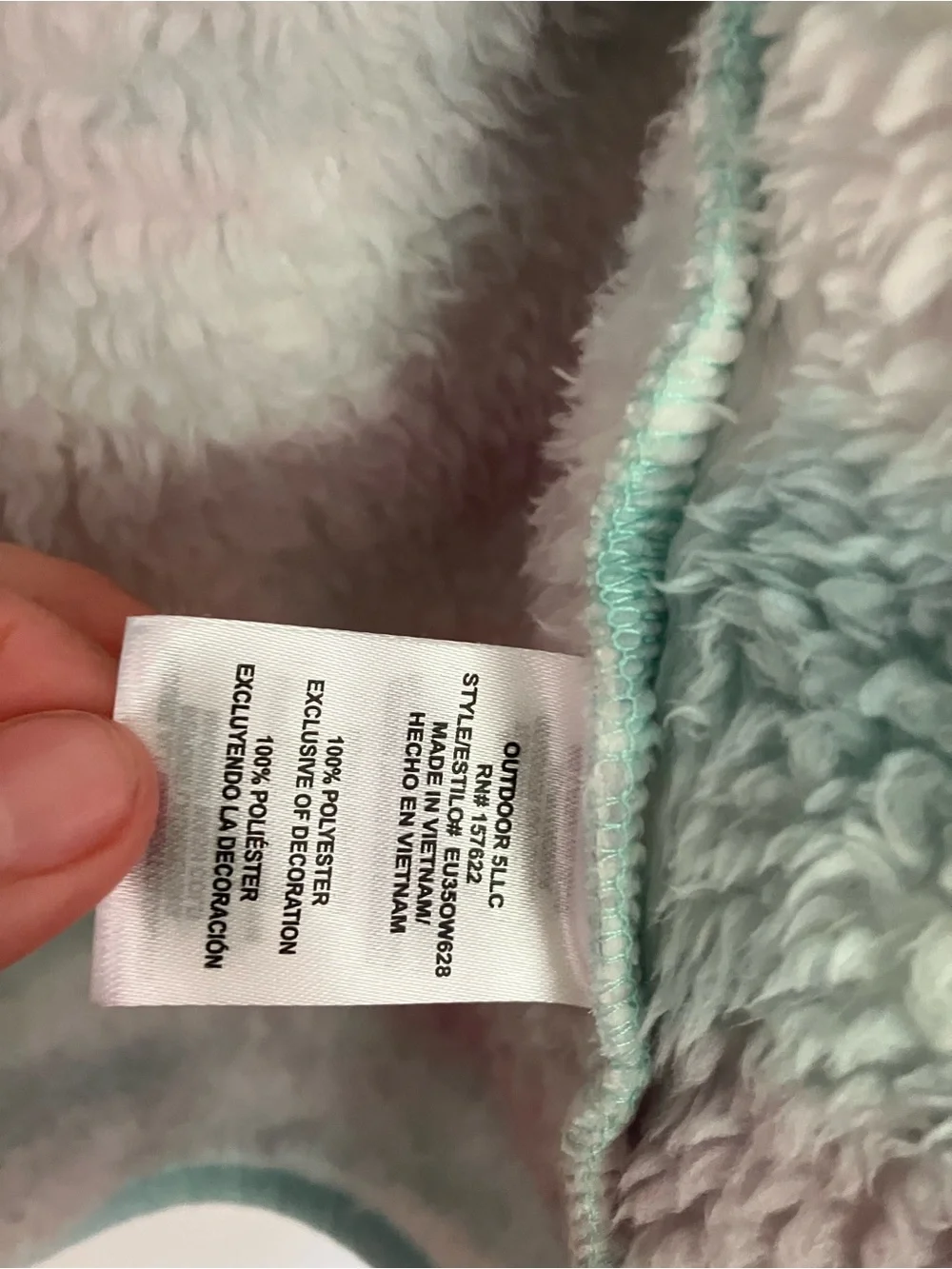 Eddie Bauer plush fleece