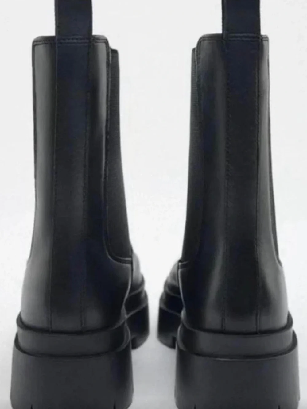 Zara Mid Calf Leather Boots