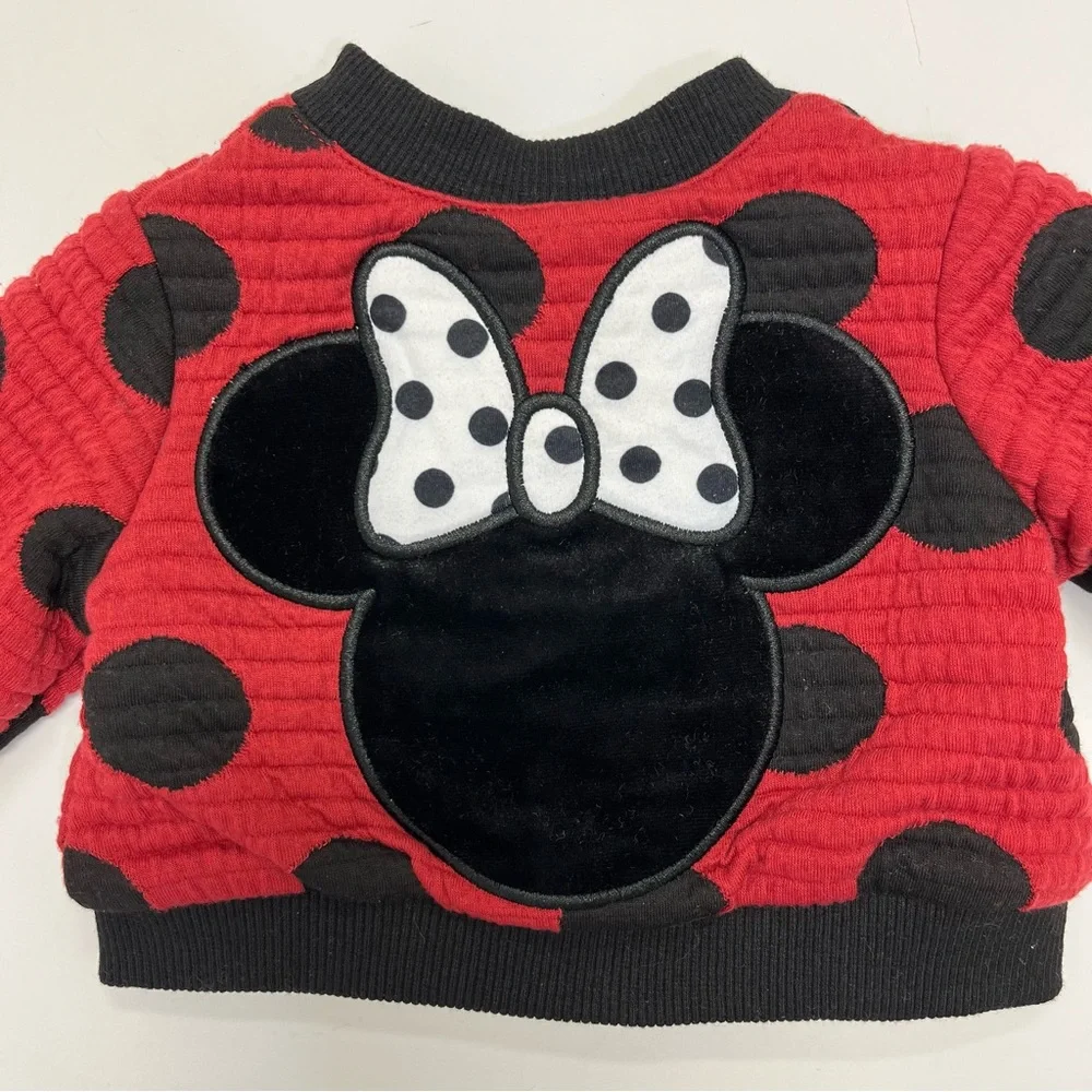 Pippa & Julie X Disney Baby Minnie Mouse Bomber Jacket 0-3 Months