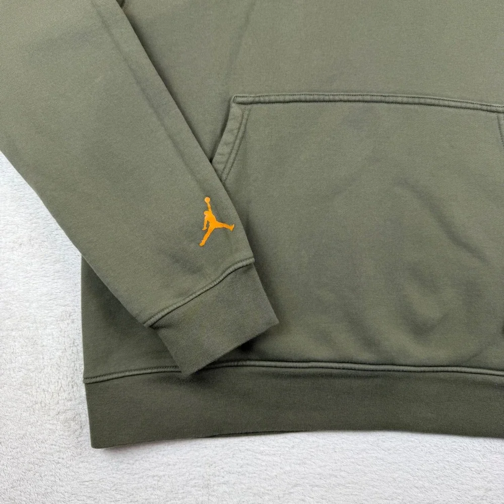 Nike Air Jordan Flight Collection Hoodie Olive Green Michael Jordan‎ Take Flight