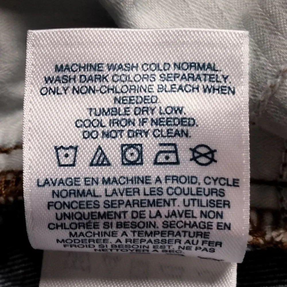 Lands End excellent mum inseam