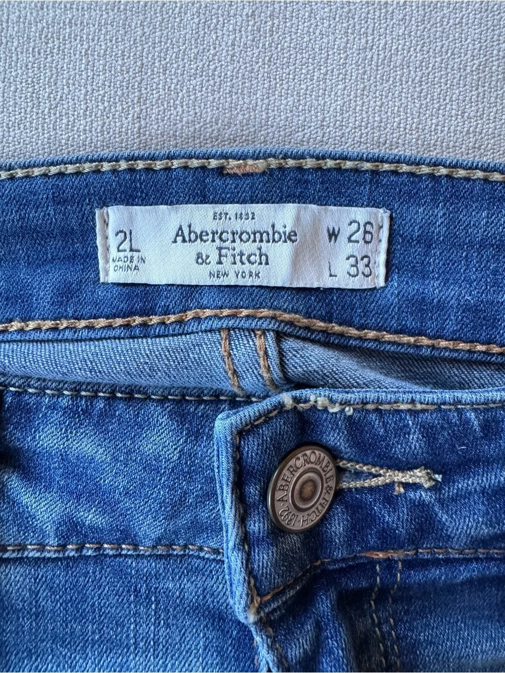 Abercrombie & Fitch silhouette skinny denim