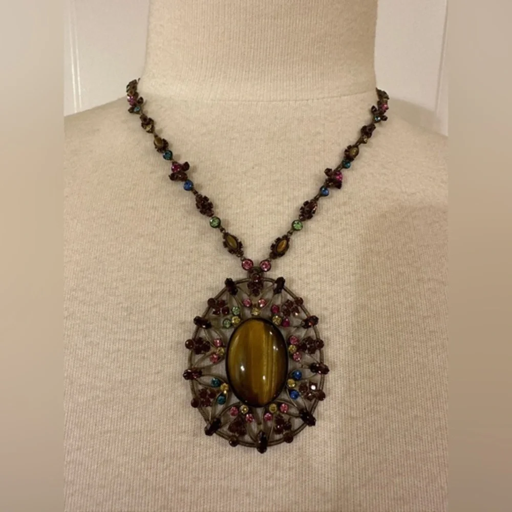 Torrid Multi-Colored Jeweled Statement Necklace