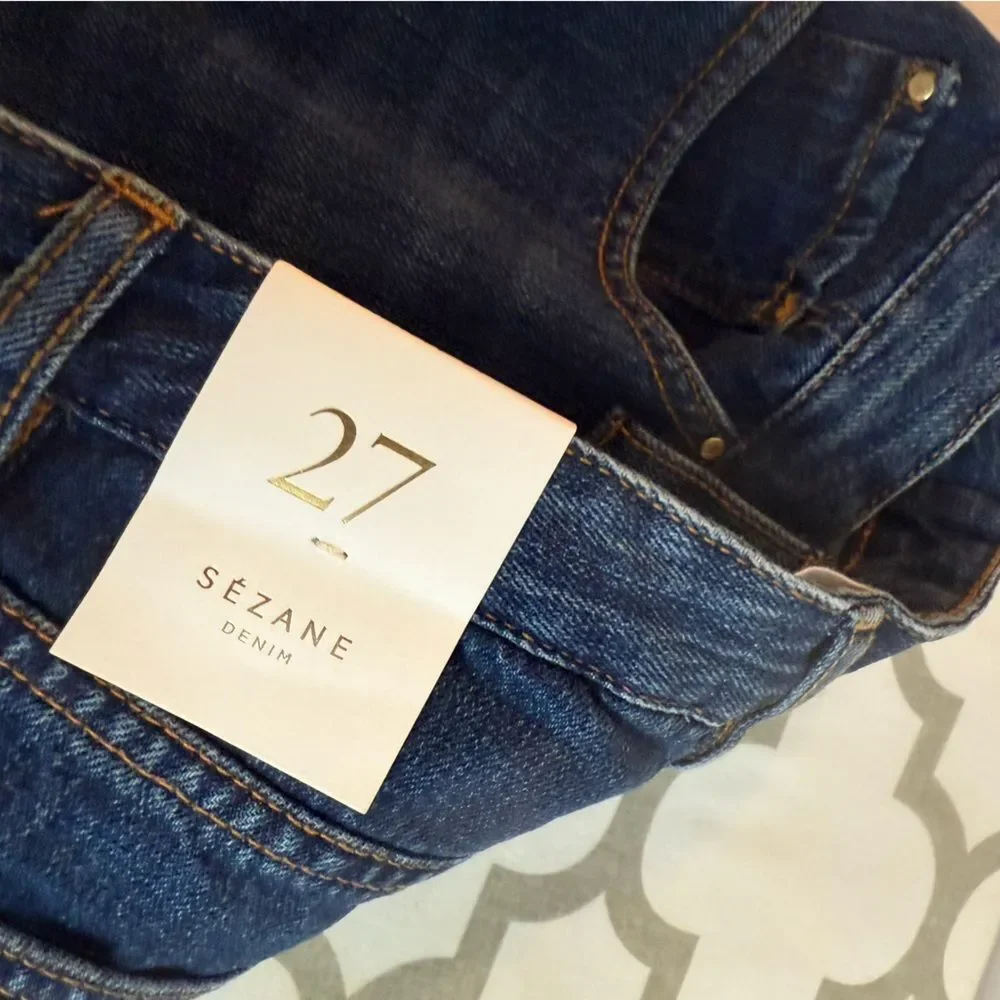 Sezane slim fit  denim Jeans NWT Size 27