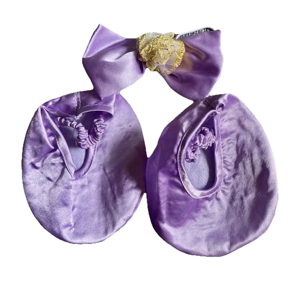 Build-A-Bear purple satin