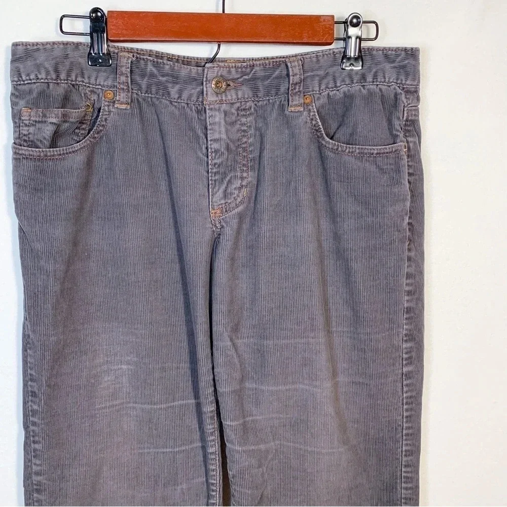 Polo Ralph Lauren Gray Corduroy Straight Leg Pants
