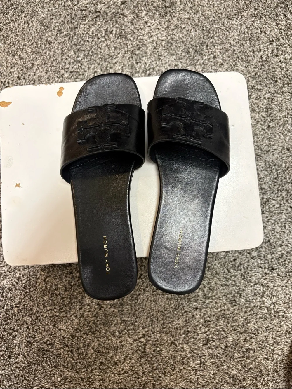 Tory Burch smooth black