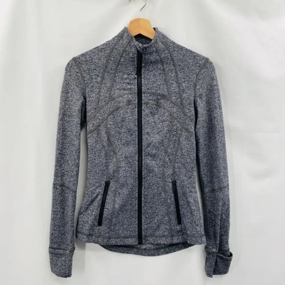 Lululemon‎ 4 gray athletic define jacket