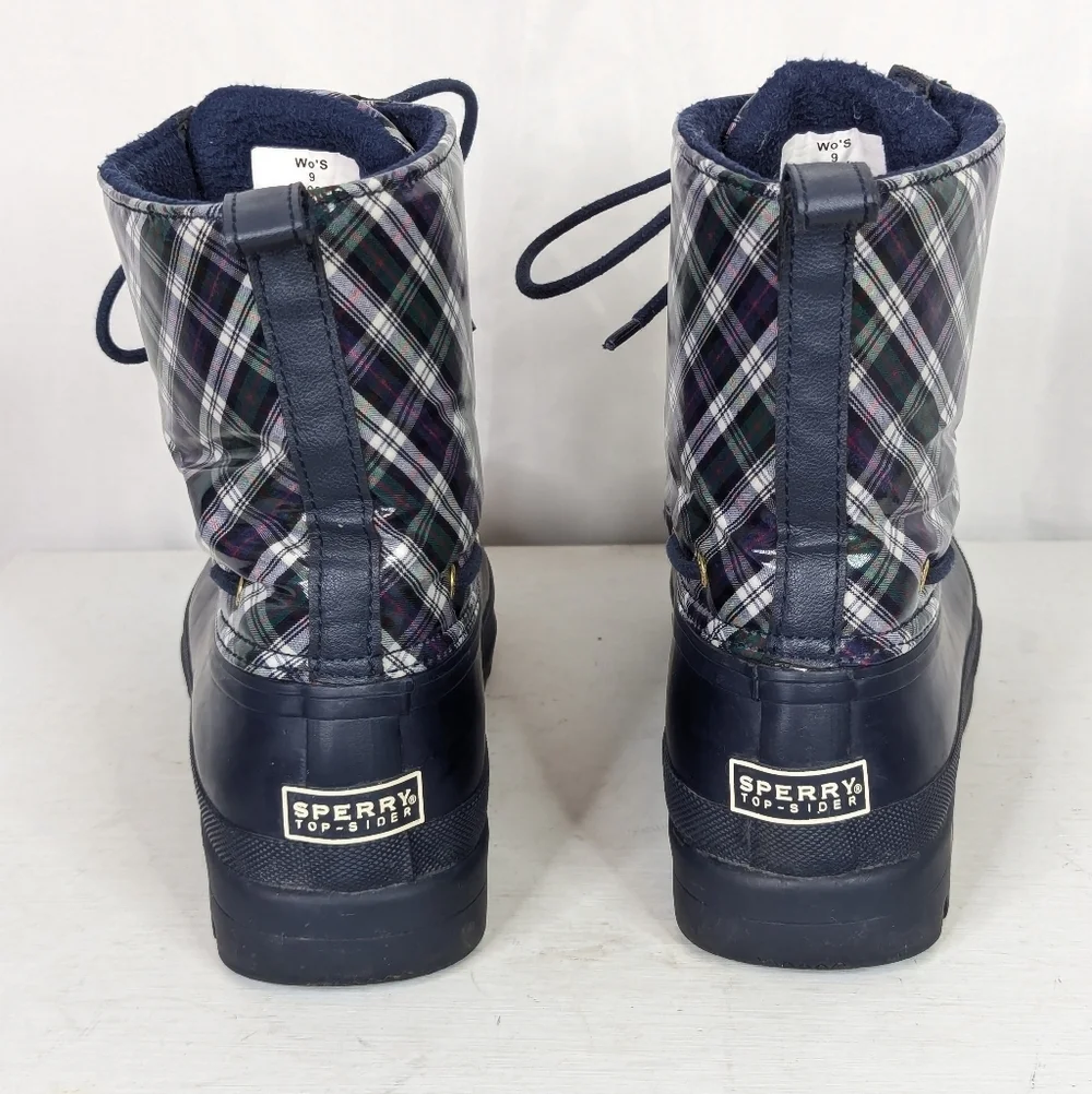 Sperry gosling plaid