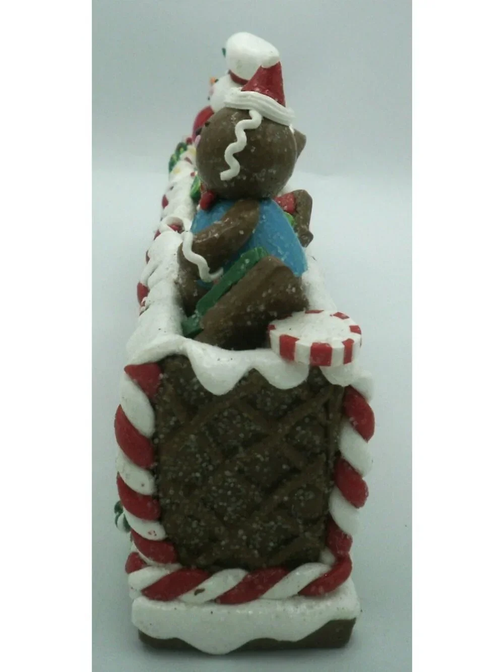 St. Nicholas Square Gingerbread Joy Christmas Train Tabletop Decoration