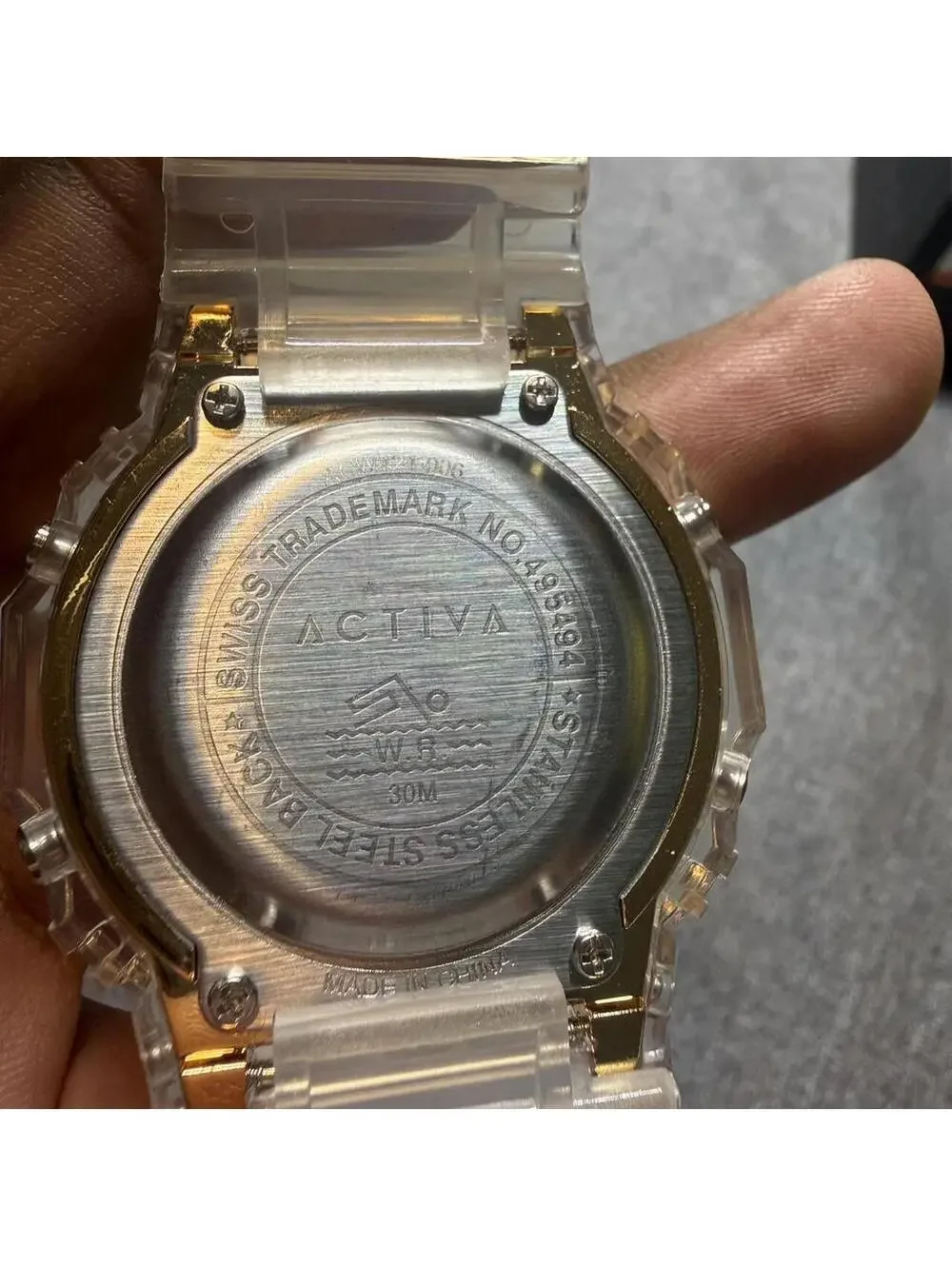 Invicta gold digital