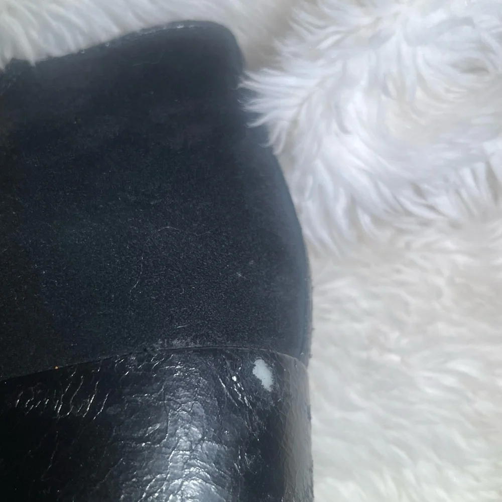 Poetic Licence women’s black ankle sue boots size 9
