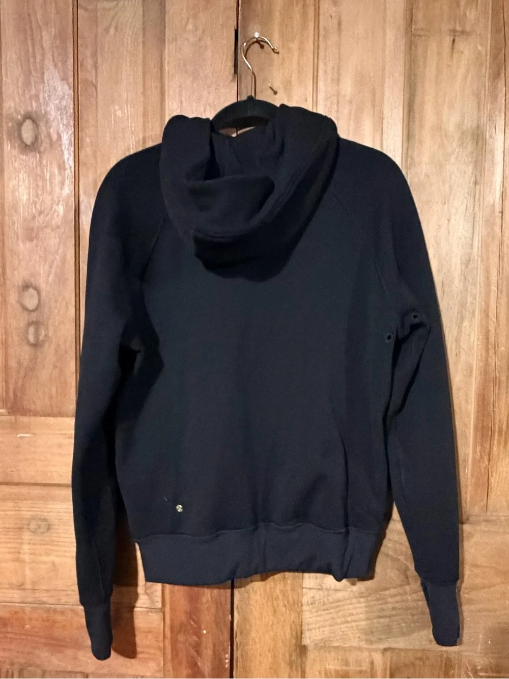 Lululemon – Warm Core Hoodie – Black – Polartec Power Stretch Pro – Sz. 12