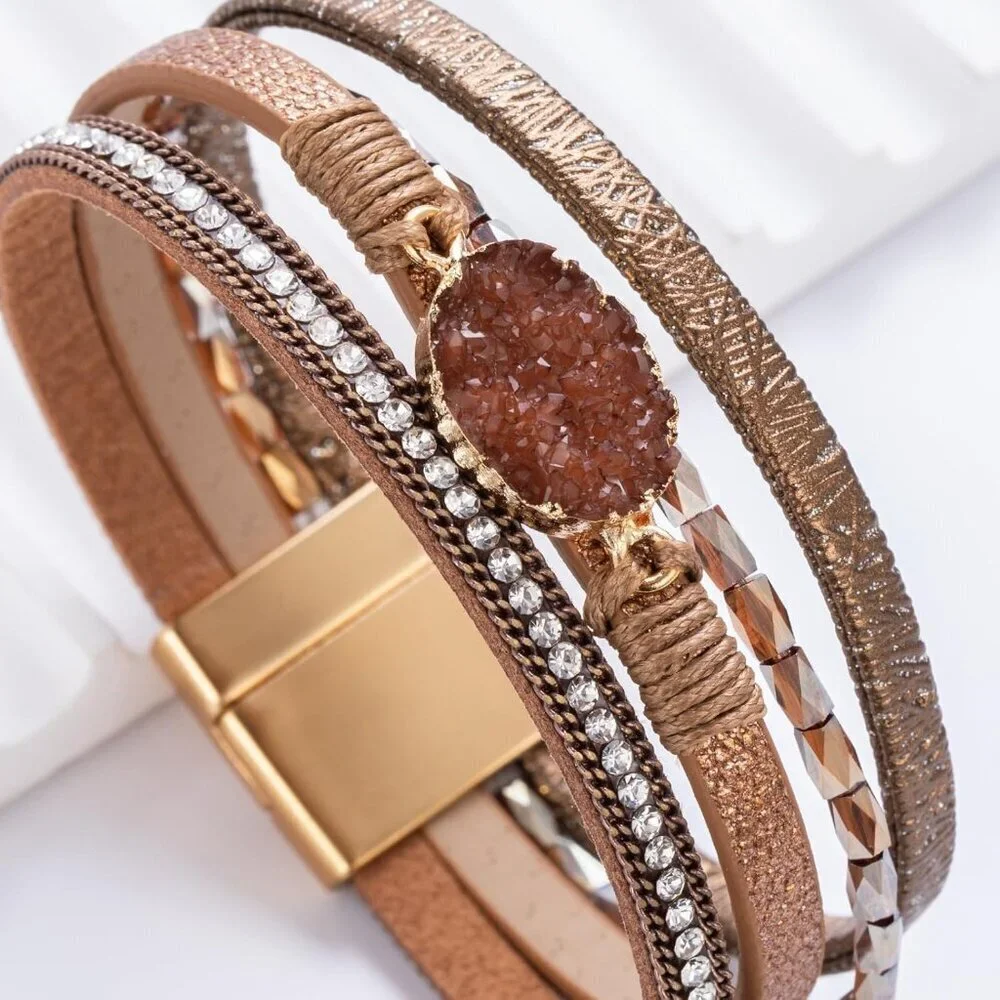 N/A leather wrap