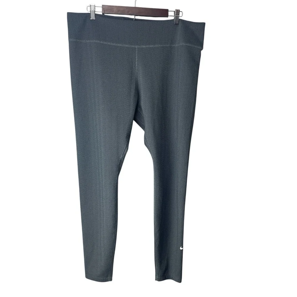 Nike Dark Gray High-Waist Leggings