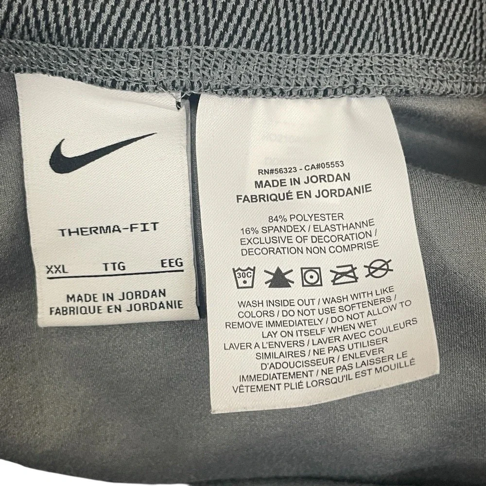Nike Dark Gray High-Waist Leggings