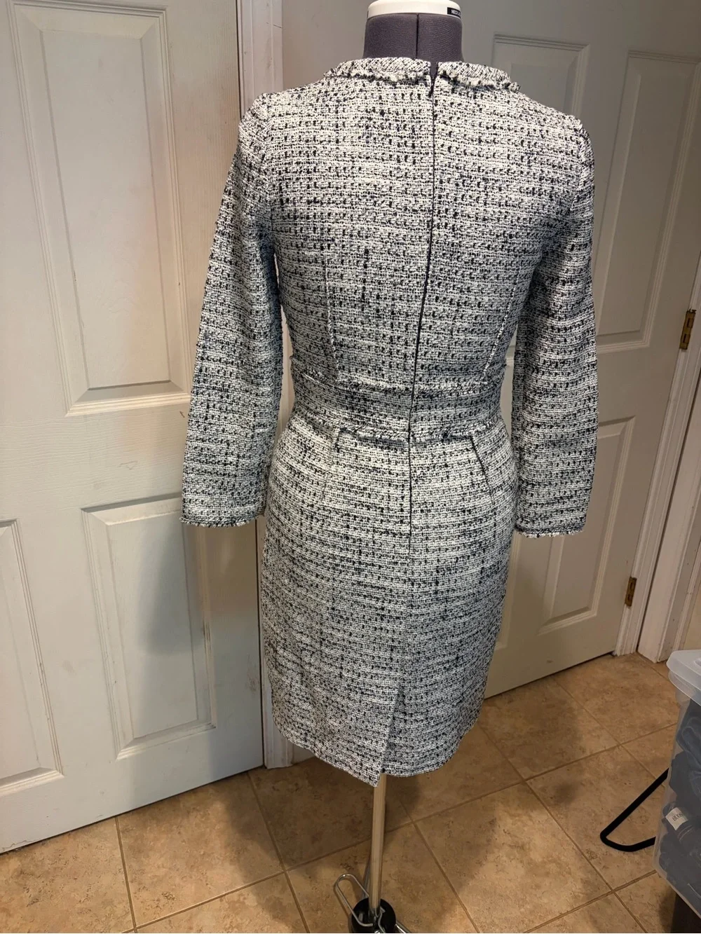 J. Crew tailored tweed