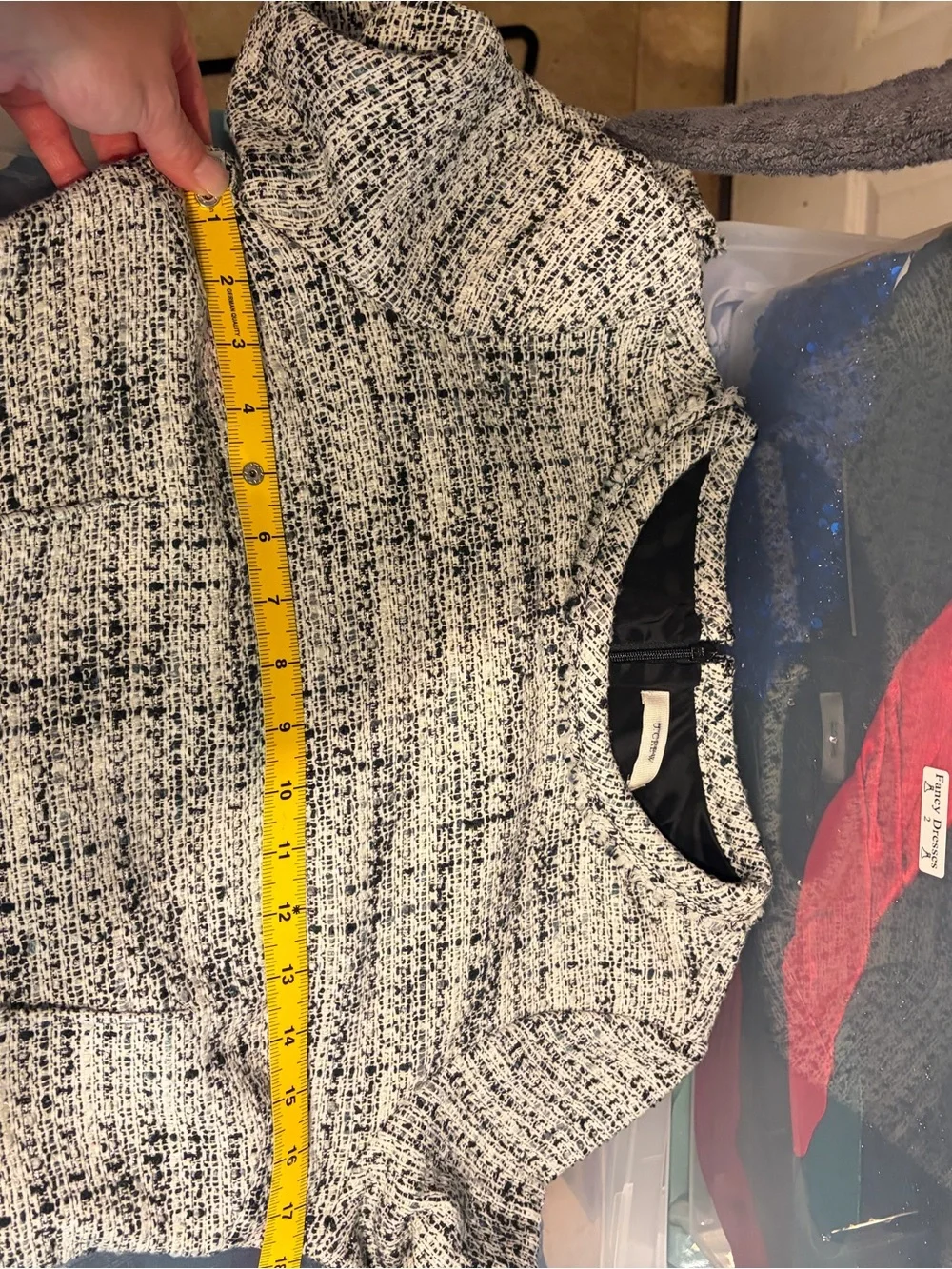 J. Crew tailored tweed