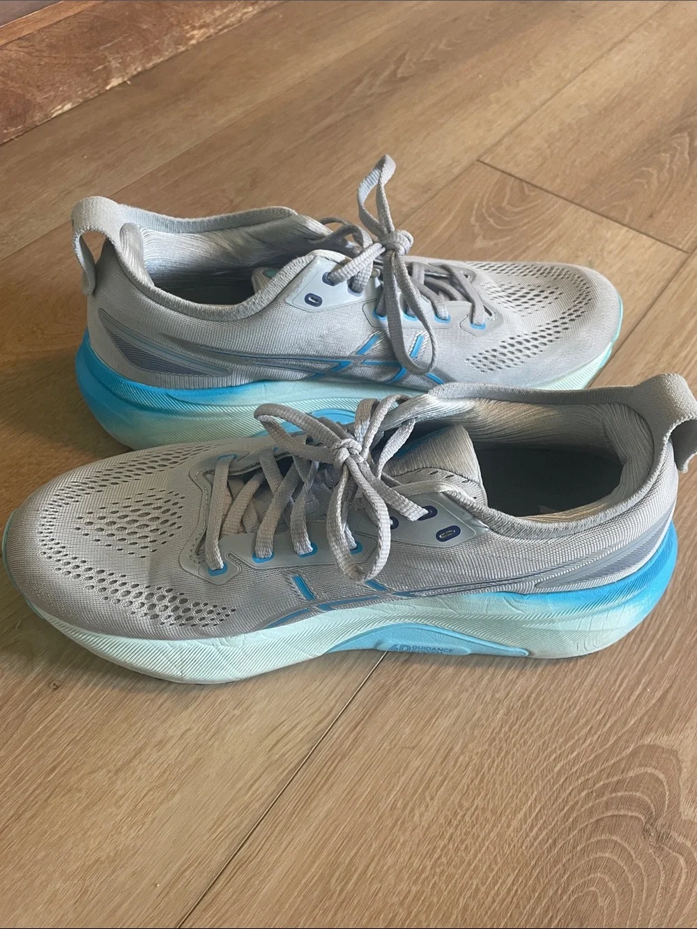 Asics light gray