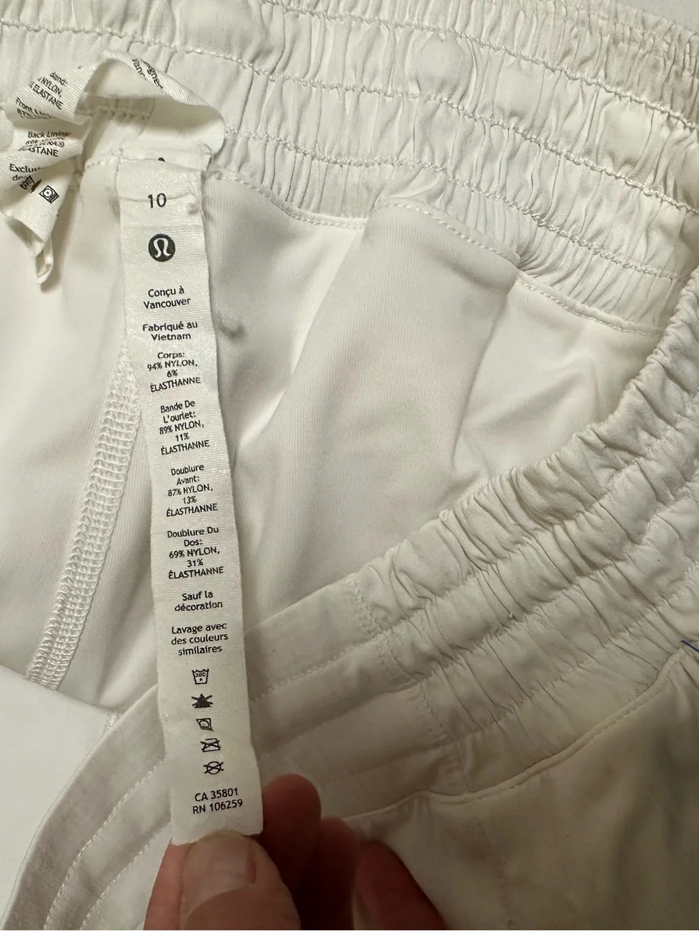 lululemon athletica pre worn