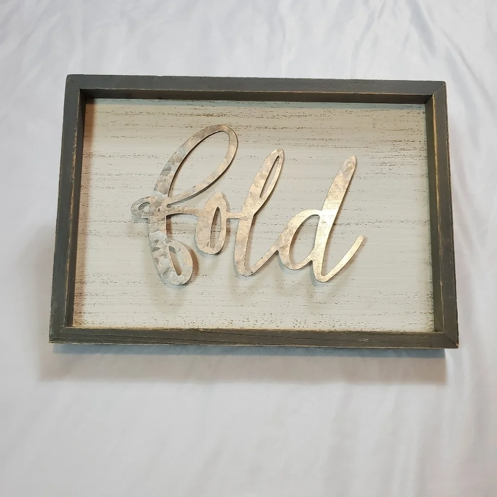 FOLD laundry room sign 12