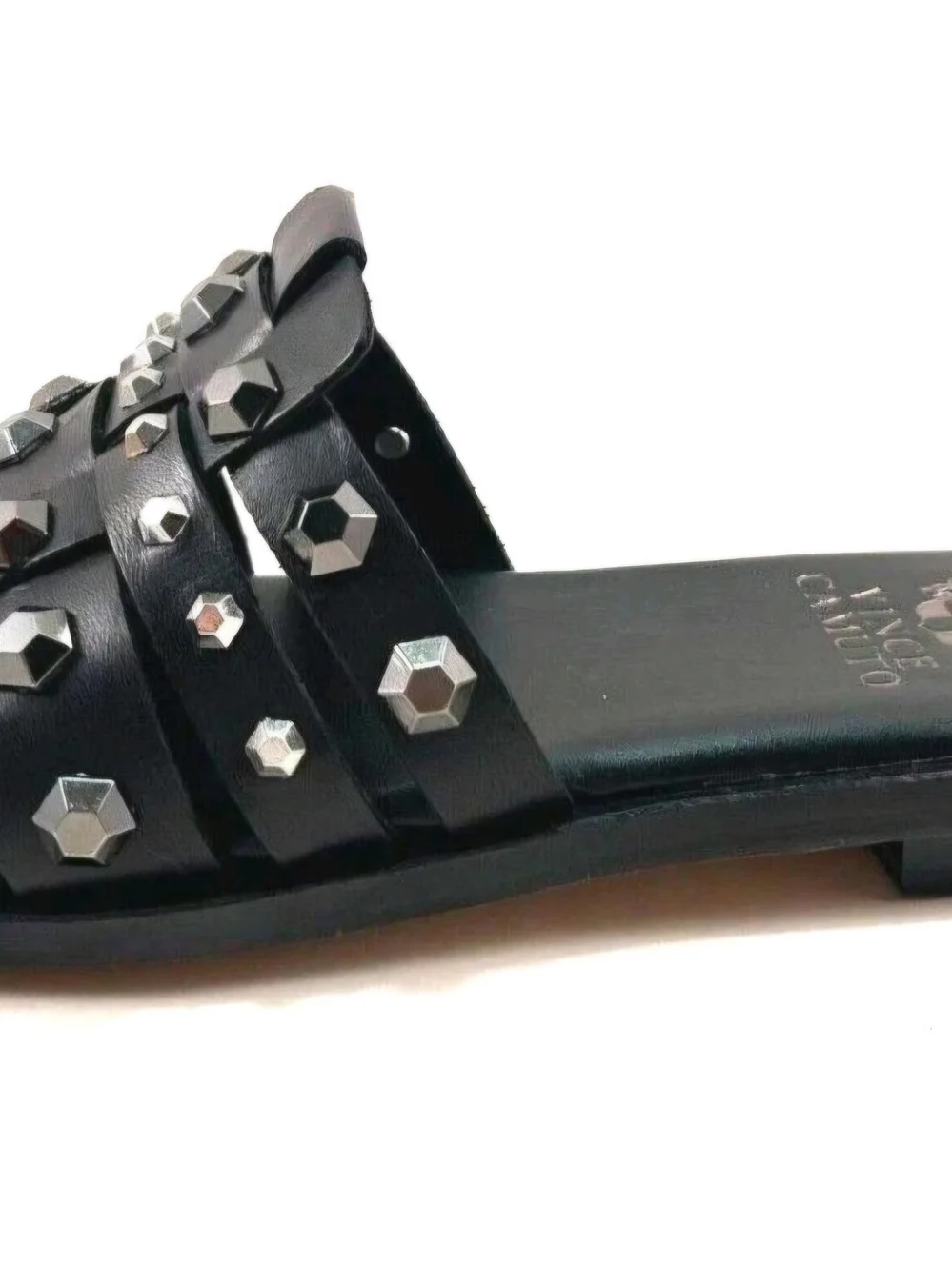 Vince Camuto black leather