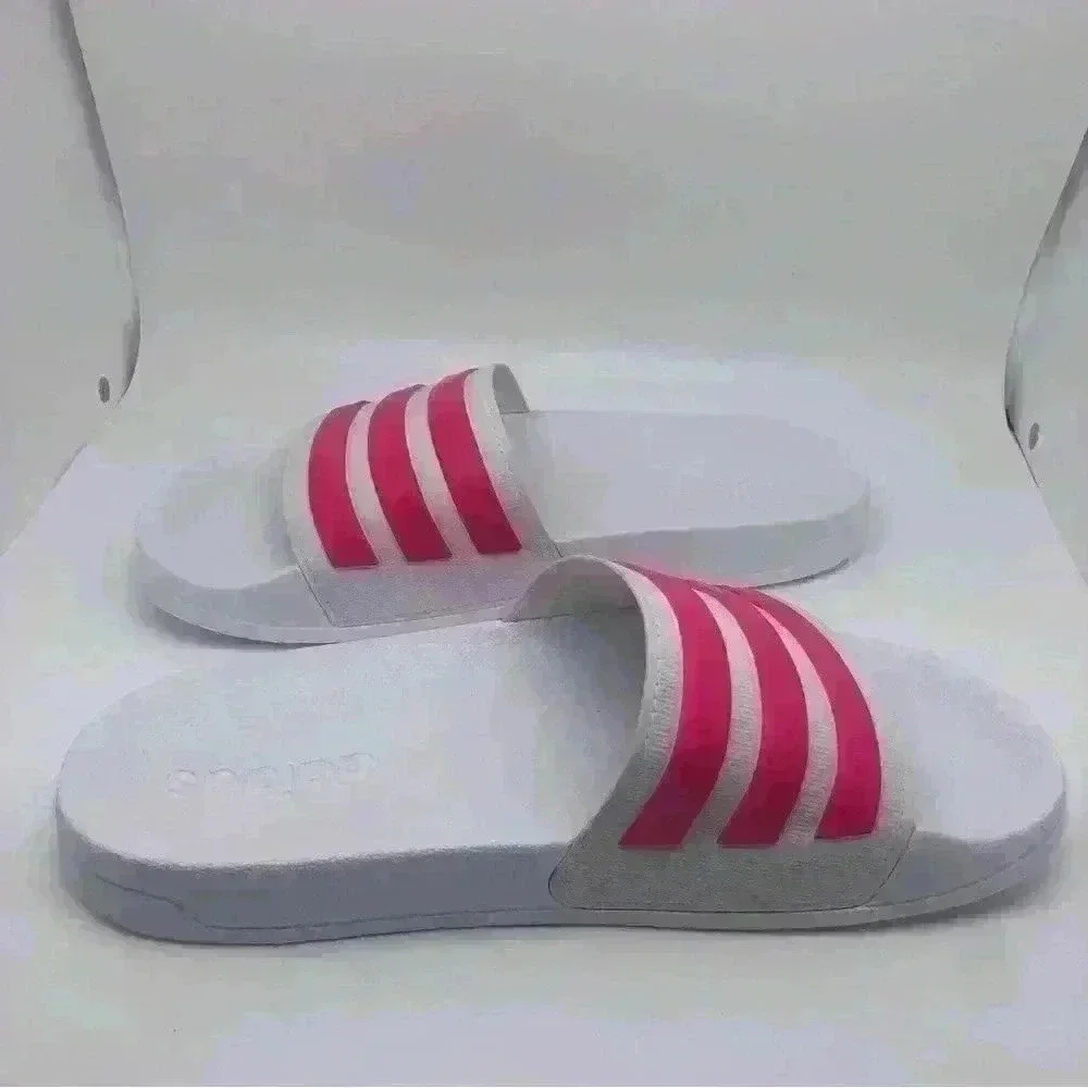 adidas pink white