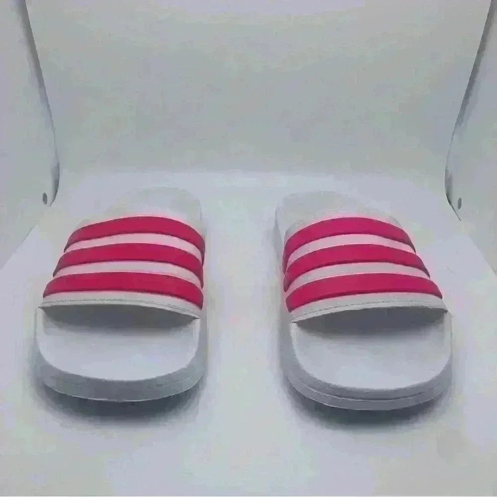 adidas pink white