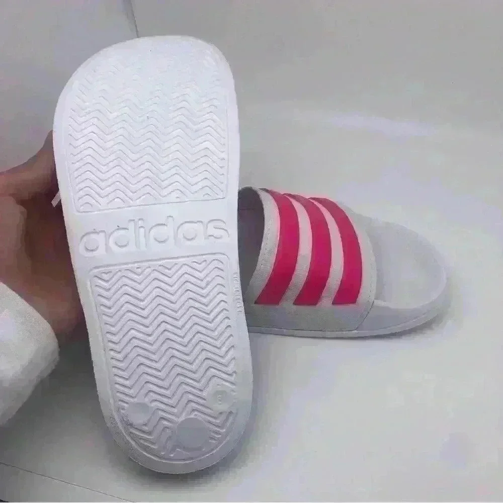 adidas pink white