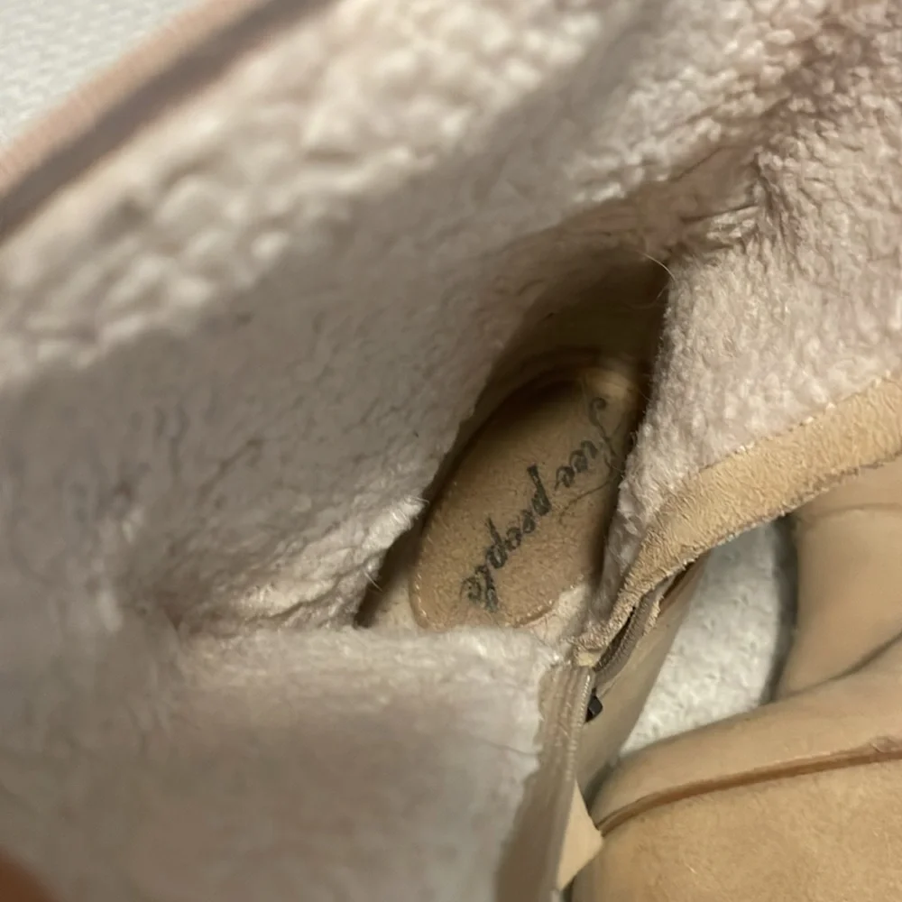 Free People footbed heel free