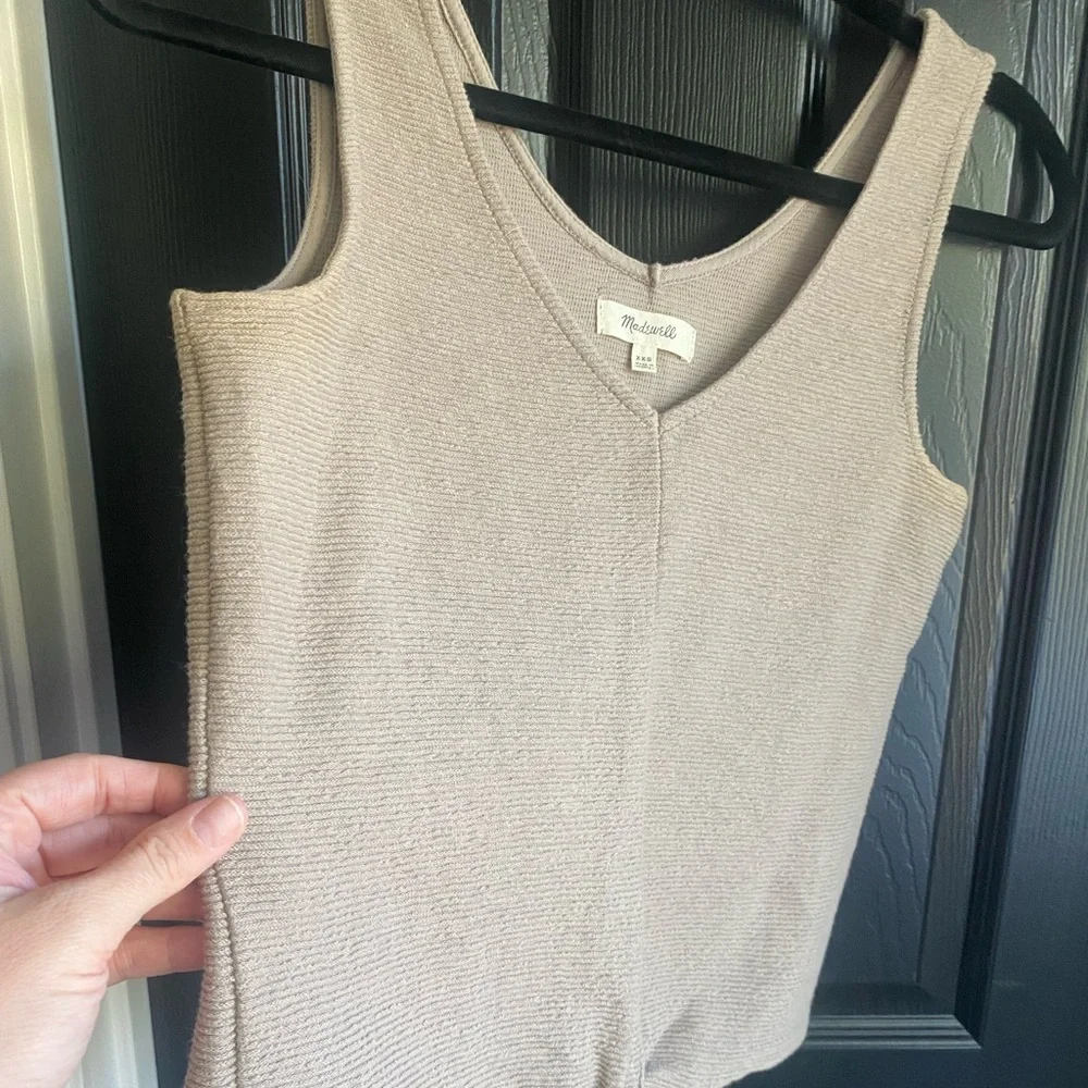 Madewell beige tie