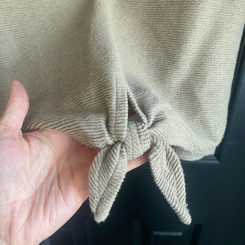 Madewell beige tie