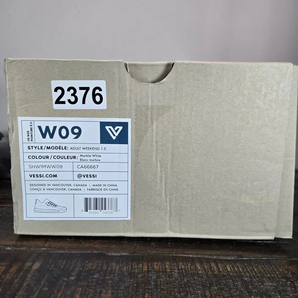 Vessi upper shown