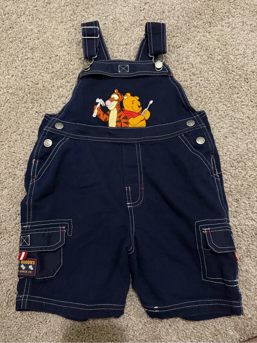Vintage Winnie the Pooh Kids Overalls