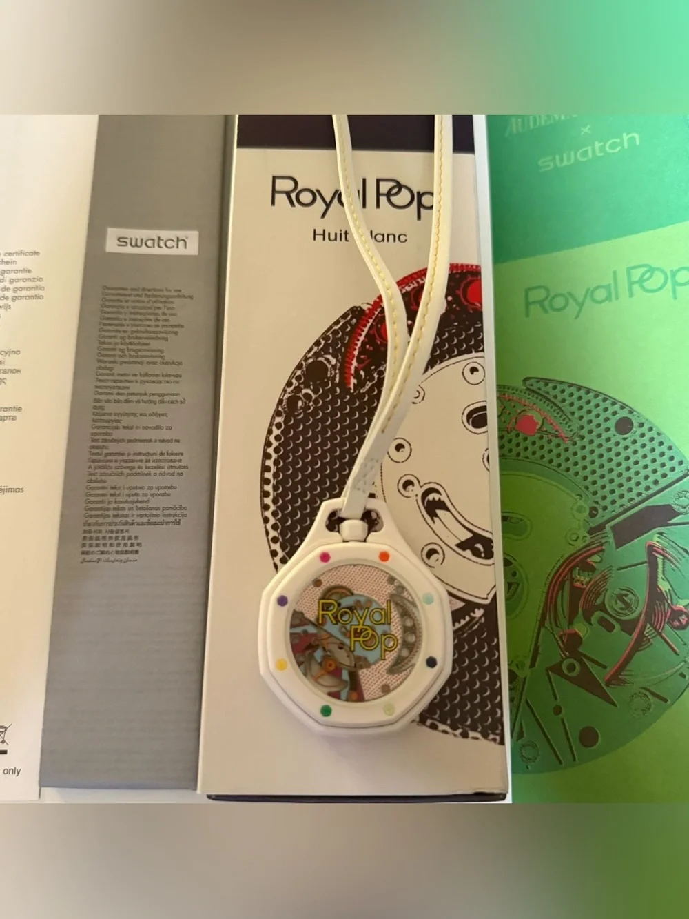 Ap x swatch White