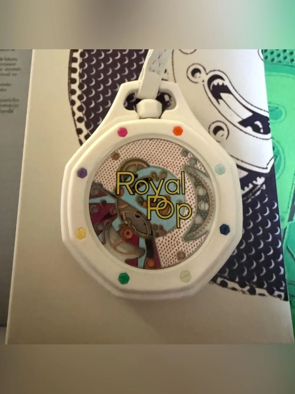 Ap x swatch White