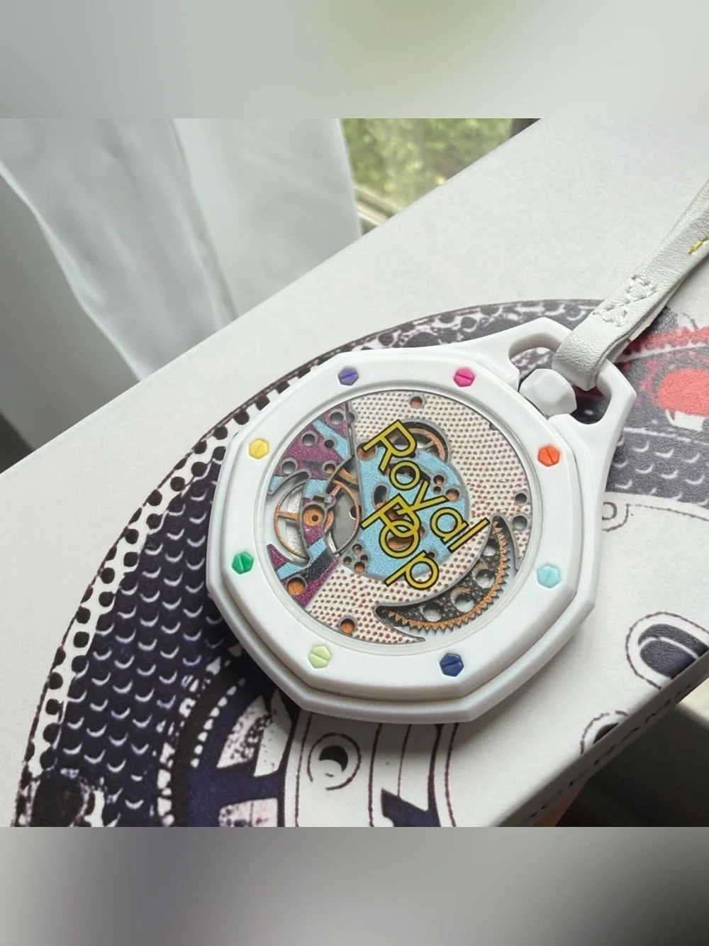 Ap x swatch White